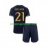 Maillot de Foot Real Madrid Brahim Diaz 21 Enfant Extérieur 2023-2024 Manche Courte