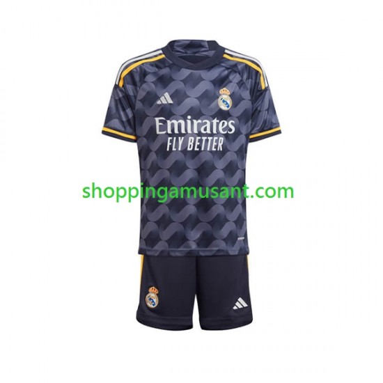 Maillot de Foot Real Madrid Enfant Extérieur 2023-2024 Manche Courte