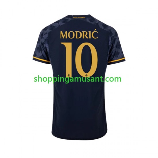 Maillot de Foot Real Madrid Modrić Luka 10 Homme Extérieur 2023-2024 Manche Courte