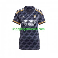 Maillot de Foot Real Madrid Féminine Extérieur 2023-2024 Manche Courte