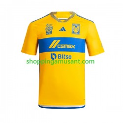 Maillot de Foot Tigres UANL Homme Domicile 2023-2024 Manche Courte