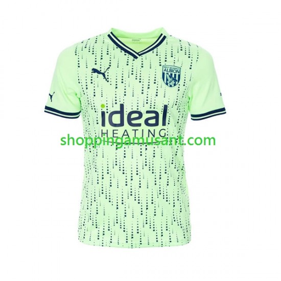 Maillot de Foot West Bromwich Albion Homme Extérieur 2023-2024 Manche Courte