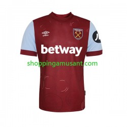 Maillot de Foot West Ham United Homme Domicile 2023-2024 Manche Courte