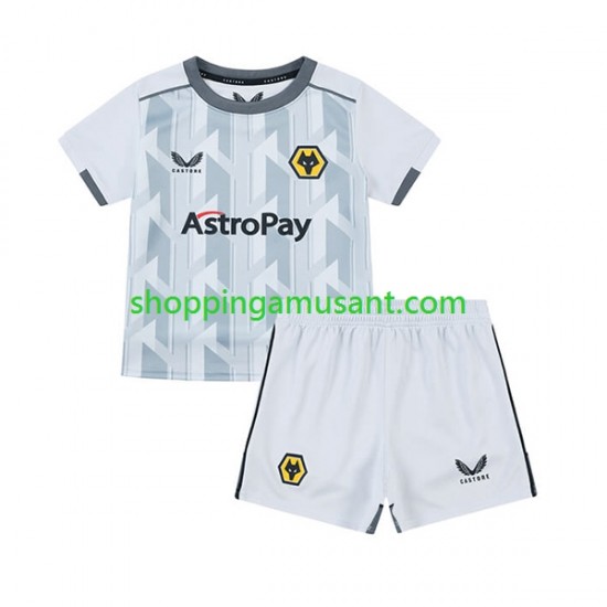 Maillot de Foot Wolverhampton Wanderers Enfant Neutre 2023-2024 Manche Courte