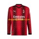 Maillot de Foot AC Milan Homme Domicile 2023-2024 Manche Longue