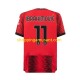 Maillot de Foot AC Milan Ibrahimović 11 Homme Domicile 2023-2024 Manche Courte