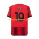 Maillot de Foot AC Milan Theo Hernandez 19 Homme Domicile 2023-2024 Manche Courte