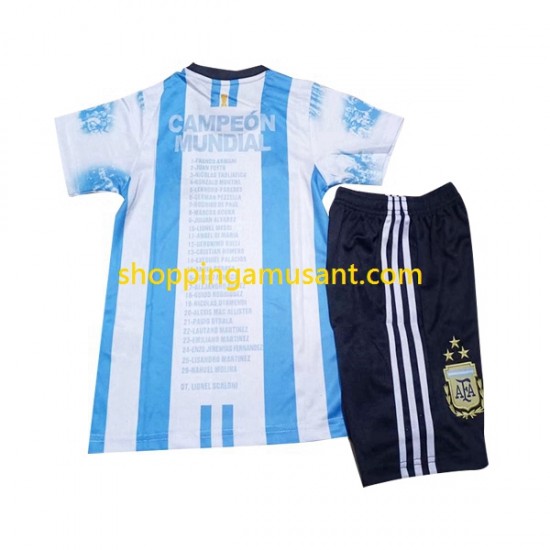 Maillot de Foot Argentine All Stars Enfant Domicile 2023 Manche Courte
