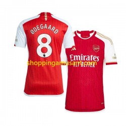 Maillot de Foot Arsenal Martin Odegaard 8 Homme Domicile 2023-2024 Manche Courte