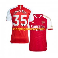 Maillot de Foot Arsenal Oleksandr Zinchenko 35 Homme Domicile 2023-2024 Manche Courte