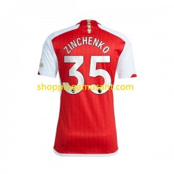 Maillot de Foot Arsenal Oleksandr Zinchenko 35 Homme Domicile 2023-2024 Manche Courte
