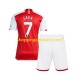 Maillot de Foot Arsenal Saka 7 Enfant Domicile 2023-2024 Manche Courte