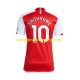 Maillot de Foot Arsenal Smith Rowe 10 Homme Domicile 2023-2024 Manche Courte