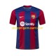 Maillot de Foot FC Barcelone Homme Domicile 2023-2024 Manche Courte