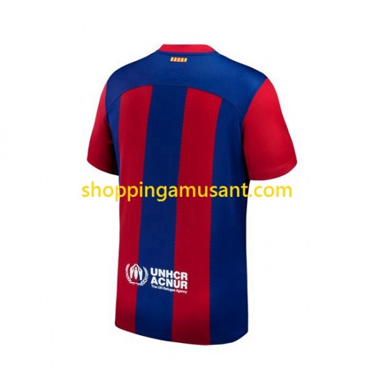 Maillot de Foot FC Barcelone Homme Domicile 2023-2024 Manche Courte