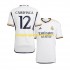 Maillot de Foot Real Madrid Camavinga 12 Homme Domicile 2023-2024 Manche Courte
