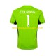 Maillot de Foot Real Madrid Thibaut Courtois 1 Gardien Homme Domicile 2023-2024 Manche Courte