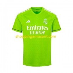 Maillot de Foot Real Madrid Thibaut Courtois 1 Gardien Homme Domicile 2023-2024 Manche Courte