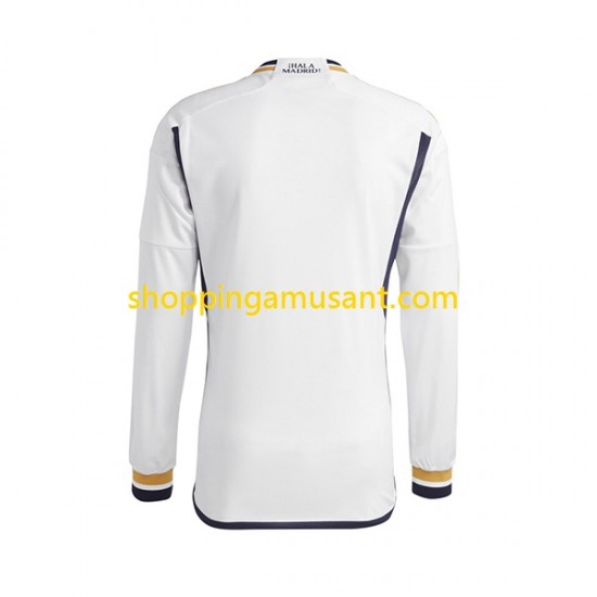 Maillot de Foot Real Madrid Homme Domicile 2023-2024 Manche Longue
