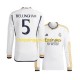 Maillot de Foot Real Madrid Jude Bellingham 5 Homme Domicile 2023-2024 Manche Longue