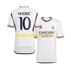 Maillot de Foot Real Madrid Modrić 10 Homme Domicile 2023-2024 Manche Courte