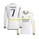 Maillot de Foot Real Madrid Vinicius Junior 7 Homme Domicile 2023-2024 Manche Longue