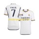 Maillot de Foot Real Madrid Vinicius Junior 7 Homme Domicile 2023-2024 Manche Courte