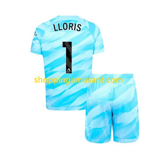 Maillot de Foot Tottenham Hotspur Hugo Lloris 1 Gardien Enfant Domicile 2023-2024 Manche Courte