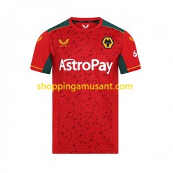 Maillot de Foot Wolverhampton Wanderers Homme Extérieur 2023-2024 Manche Courte