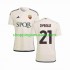 Maillot de Foot AS Rome Paulo Dybala 21 Homme Extérieur 2023-2024 Manche Courte
