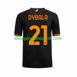 Maillot de Foot AS Rome Paulo Dybala 21 Homme Neutre 2023-2024 Manche Courte
