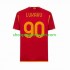 Maillot de Foot AS Rome Romelu Lukaku 90 Homme Domicile 2023-2024 Manche Courte