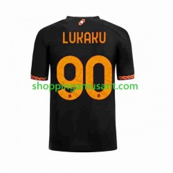 Maillot de Foot AS Rome Romelu Lukaku 90 Homme Neutre 2023-2024 Manche Courte