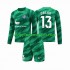 Maillot de Foot Atlético Madrid Jan Oblak 13 Gardien Enfant Extérieur 2023-2024 Manche Longue