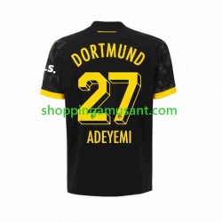 Maillot de Foot Borussia Dortmund Karim Adeyemi 27 Homme Extérieur 2023-2024 Manche Courte