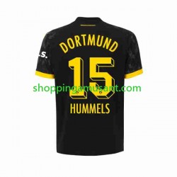 Maillot de Foot Borussia Dortmund Mats Hummels 15 Homme Extérieur 2023-2024 Manche Courte