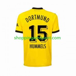 Maillot de Foot Borussia Dortmund Mats Hummels 15 Homme Domicile 2023-2024 Manche Courte