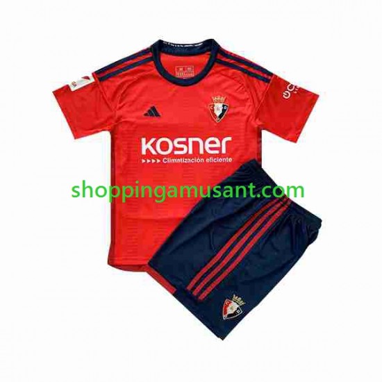 Maillot de Foot CA Osasuna Enfant Domicile 2023-2024 Manche Courte