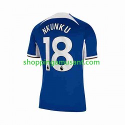 Maillot de Foot Chelsea Christopher Nkunku 18 Homme Domicile 2023-2024 Manche Courte