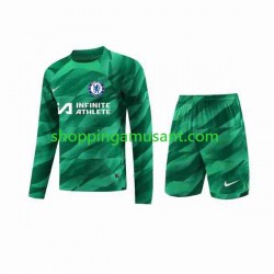 Maillot de Foot Chelsea Gardien Enfant Neutre 2023-2024 Manche Longue