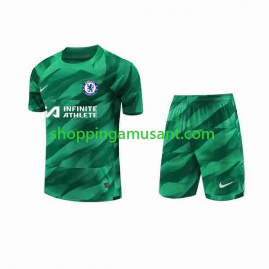 Maillot de Foot Chelsea Gardien Enfant Neutre 2023-2024 Manche Courte