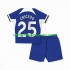 Maillot de Foot Chelsea Moises Caicedo 25 Enfant Domicile 2023-2024 Manche Courte