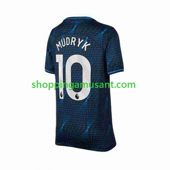 Maillot de Foot Chelsea Mykhaylo Mudryk 10 Homme Extérieur 2023-2024 Manche Courte