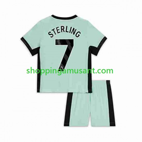 Maillot de Foot Chelsea Raheem Sterling 7 Enfant Neutre 2023-2024 Manche Courte