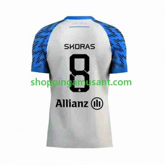Maillot de Foot Club Brugge Michal Skoras 8 Homme Extérieur 2023-2024 Manche Courte