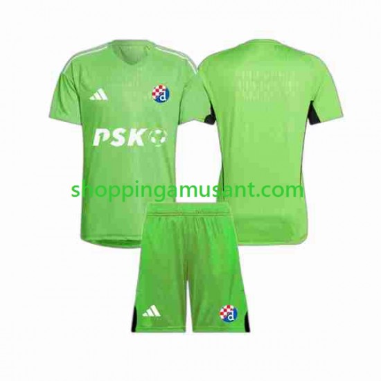 Maillot de Foot Dinamo Zagreb Gardien Enfant Domicile 2023-2024 Manche Courte