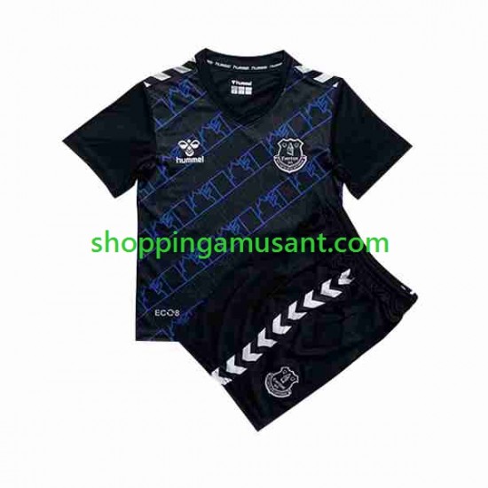 Maillot de Foot Everton Gardien Enfant Extérieur 2023-2024 Manche Courte