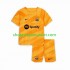 Maillot de Foot FC Barcelone Gardien Enfant 4ème 2023-2024 Manche Courte