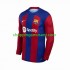 Maillot de Foot FC Barcelone Homme Domicile 2023-2024 Manche Longue