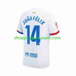 Maillot de Foot FC Barcelone Joao Felix 14 Homme Extérieur 2023-2024 Manche Courte